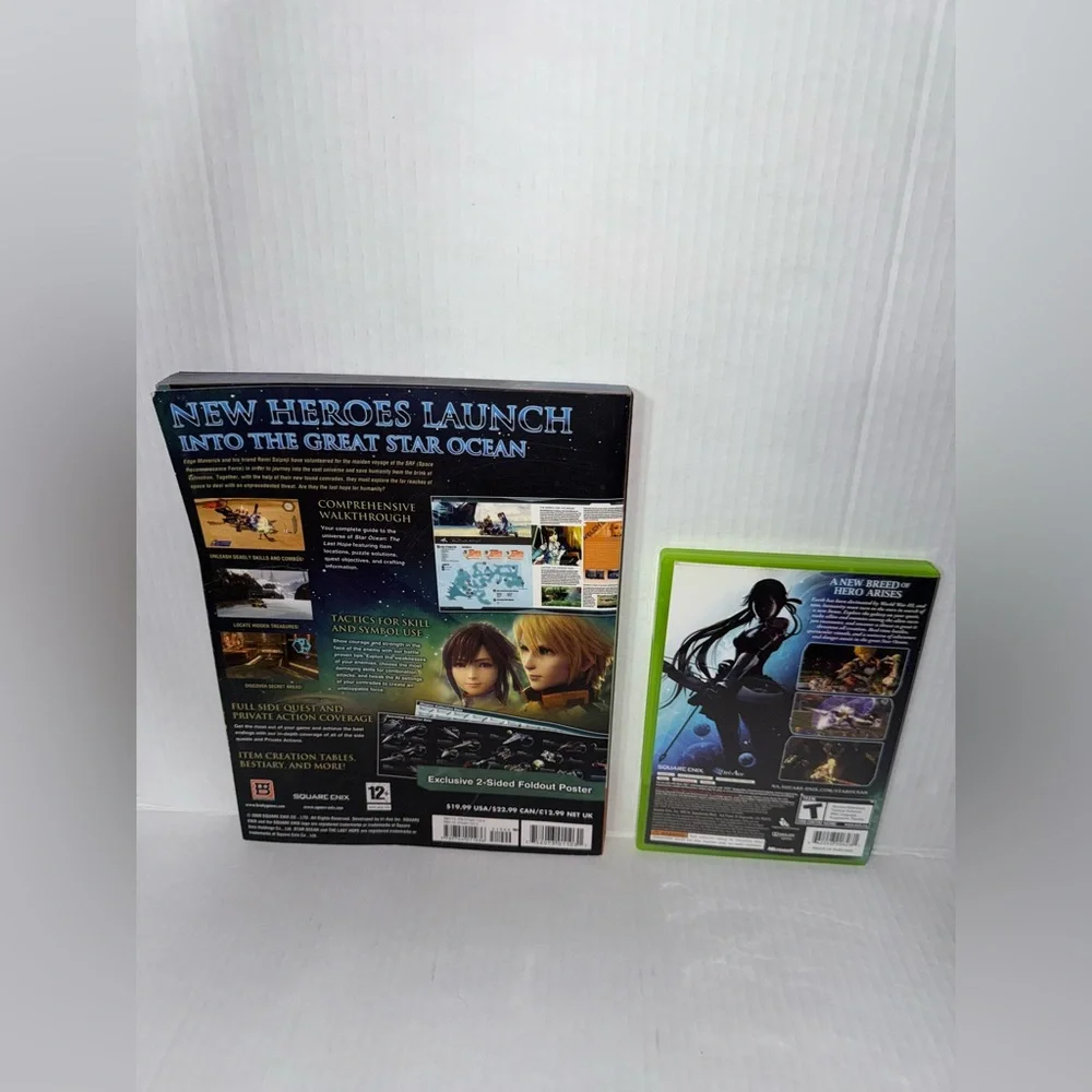 Xbox 360 Star Ocean The Last Hope RPG Game with Strategy Guide